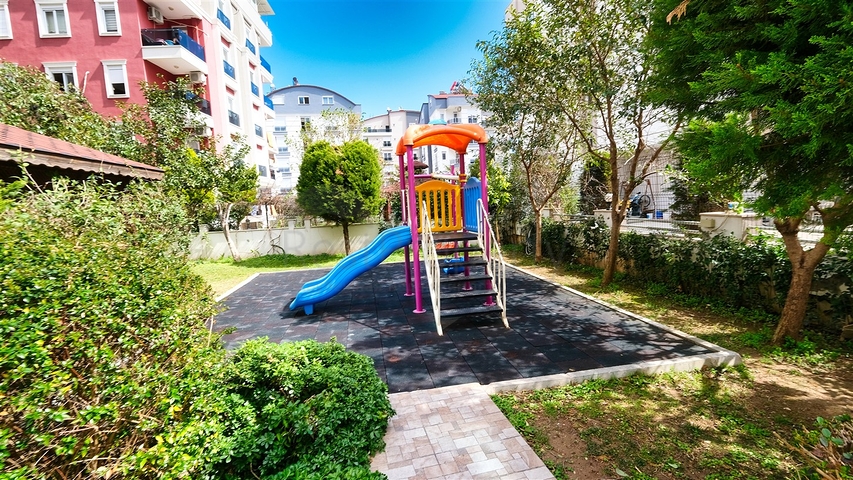 شقة 2 + 1 مع أثاث في مجمع في هورما كونيالتي