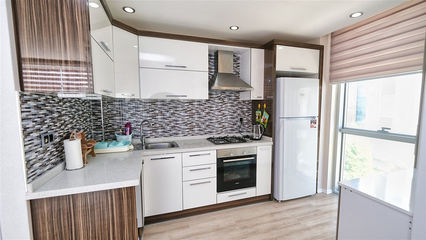 شقة 2 + 1 مع أثاث في مجمع في هورما كونيالتي