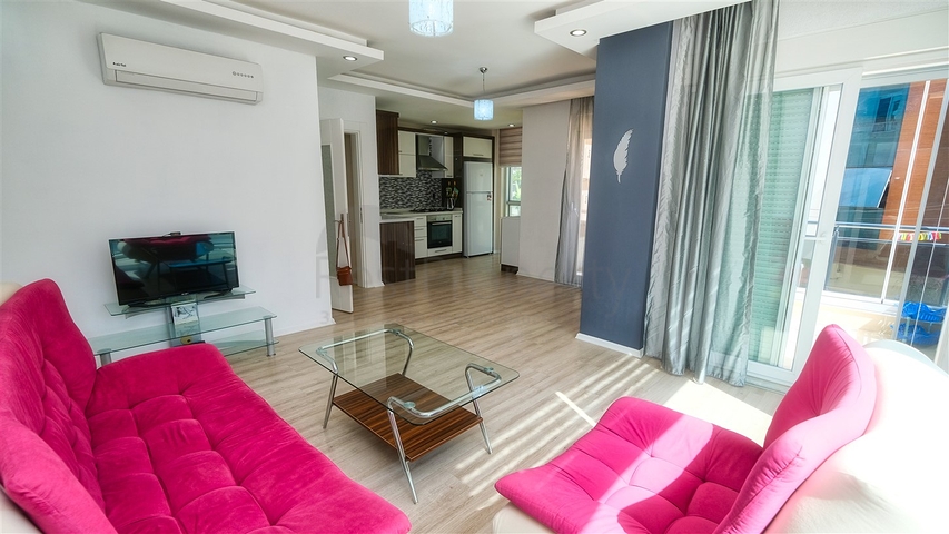 شقة 2 + 1 مع أثاث في مجمع في هورما كونيالتي