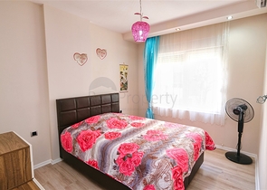 شقة 2 + 1 مع أثاث في مجمع في هورما كونيالتي