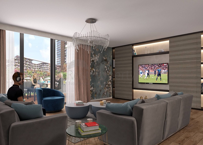 شقق عائلية واسعة -ضمن مجمع سكني حديث في اسطنبول الاسيوية