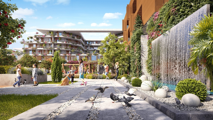 شقق عائلية واسعة -ضمن مجمع سكني حديث في اسطنبول الاسيوية