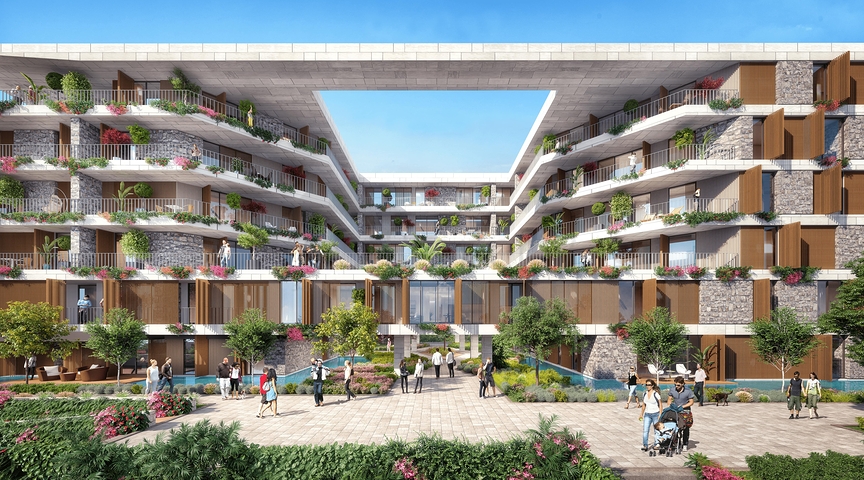 شقق عائلية واسعة -ضمن مجمع سكني حديث في اسطنبول الاسيوية