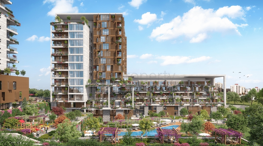 شقق عائلية واسعة -ضمن مجمع سكني حديث في اسطنبول الاسيوية