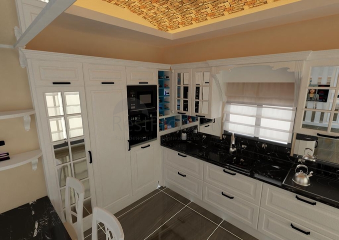 فلل بتصميم انيق - 5 غرف وصالتين - في بودروم 