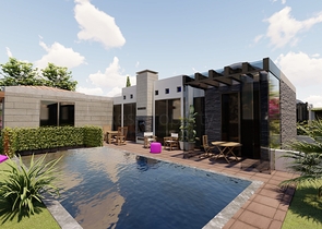 فلل بتصميم انيق - 5 غرف وصالتين - في بودروم 