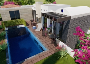 فلل بتصميم انيق - 5 غرف وصالتين - في بودروم 