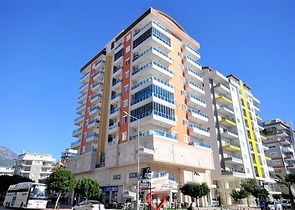 اطلالة بحر - دوبلكس 3 غرف وصالة - في مهموتلار / الانيا 