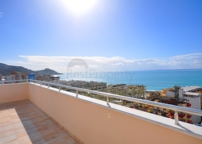 اطلالة بحر - دوبلكس 3 غرف وصالة - في مهموتلار / الانيا 