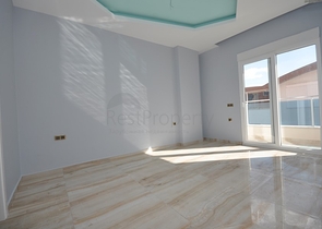 اطلالة بحر - دوبلكس 3 غرف وصالة - في مهموتلار / الانيا 