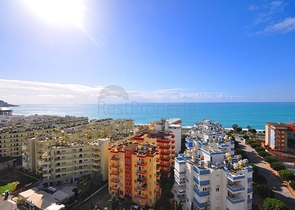 اطلالة بحر - دوبلكس 3 غرف وصالة - في مهموتلار / الانيا 