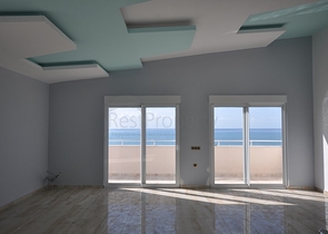 اطلالة بحر - دوبلكس 3 غرف وصالة - في مهموتلار / الانيا 