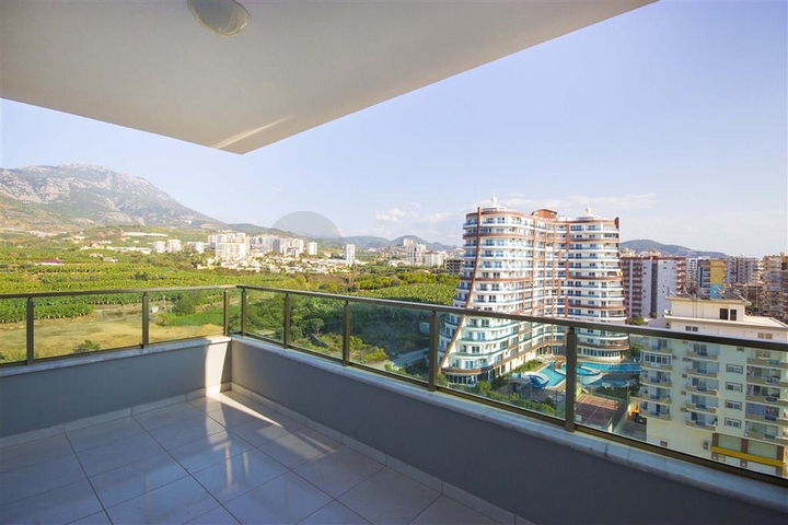 مطبخ منفصل - شقة 3 غرف نوم وصالة - مع الاثاث - في مهموتلار / الانيا 