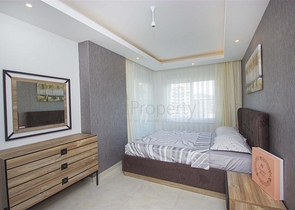 مطبخ منفصل - شقة 3 غرف نوم وصالة - مع الاثاث - في مهموتلار / الانيا 