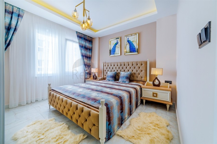 اطلالة بحر - دوبلكس فاخرة - تصميم 1+3 - في مهموتلار / الانيا 