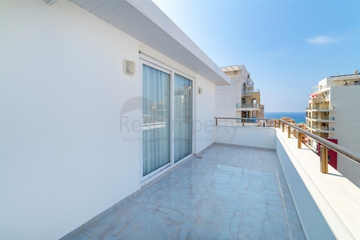 اطلالة بحر - دوبلكس فاخرة - تصميم 1+3 - في مهموتلار / الانيا 