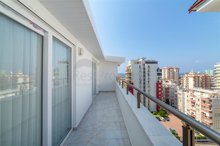 اطلالة بحر - دوبلكس فاخرة - تصميم 1+3 - في مهموتلار / الانيا 