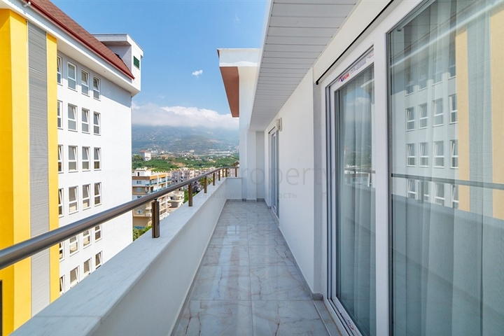 اطلالة بحر - دوبلكس فاخرة - تصميم 1+3 - في مهموتلار / الانيا 