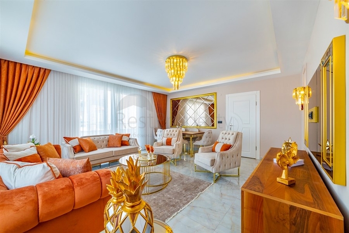 اطلالة بحر - دوبلكس فاخرة - تصميم 1+3 - في مهموتلار / الانيا 