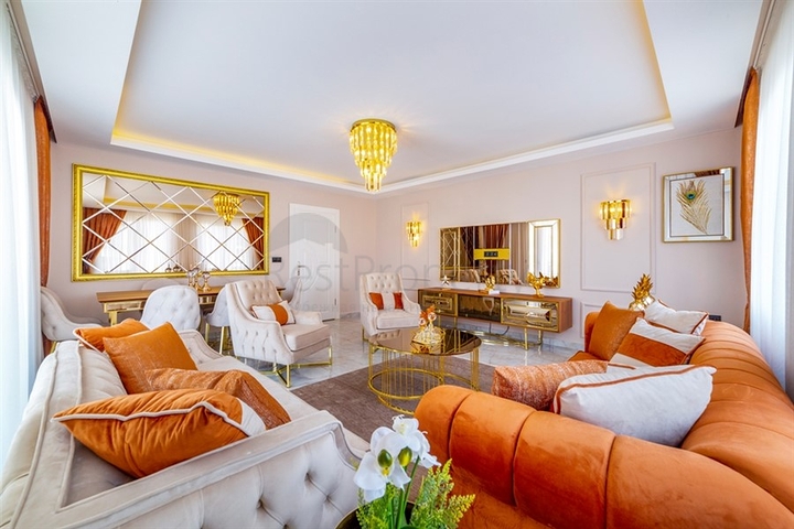 اطلالة بحر - دوبلكس فاخرة - تصميم 1+3 - في مهموتلار / الانيا 