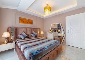 اطلالة بحر - دوبلكس فاخرة - تصميم 1+3 - في مهموتلار / الانيا 