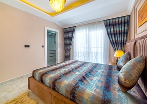 اطلالة بحر - دوبلكس فاخرة - تصميم 1+3 - في مهموتلار / الانيا 