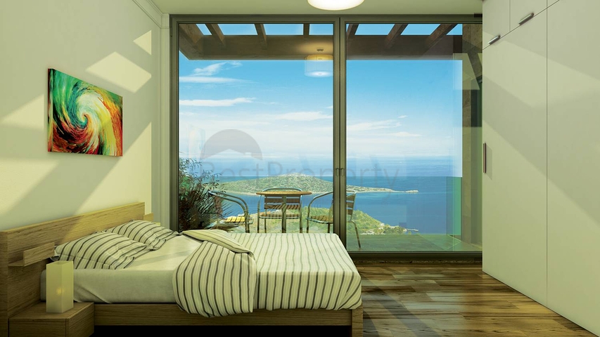 اطلالة بحرية خيالية - شقق وفلل ضمن مجمع فاخر - في بودروم 