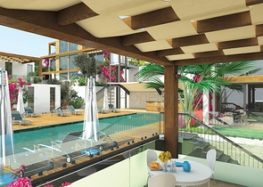 اطلالة بحرية خيالية - شقق وفلل ضمن مجمع فاخر - في بودروم 