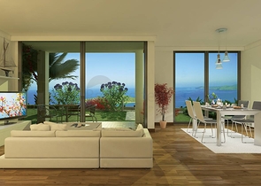 اطلالة بحرية خيالية - شقق وفلل ضمن مجمع فاخر - في بودروم 