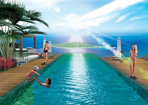 اطلالة بحرية خيالية - شقق وفلل ضمن مجمع فاخر - في بودروم 