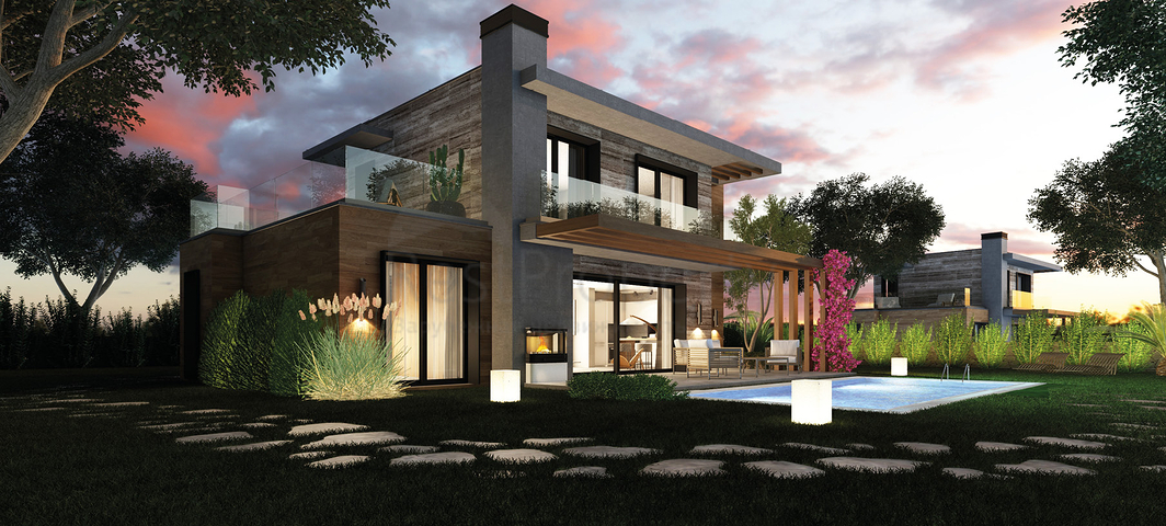 فلل عائلية -بتصميم انيق - في بودروم 