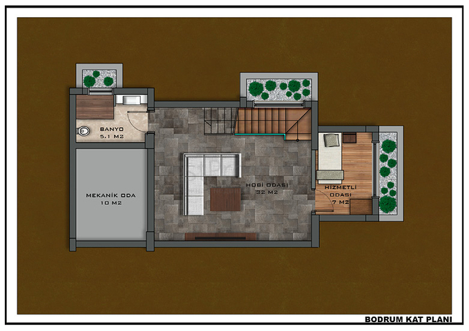 فلل عائلية -بتصميم انيق - في بودروم 