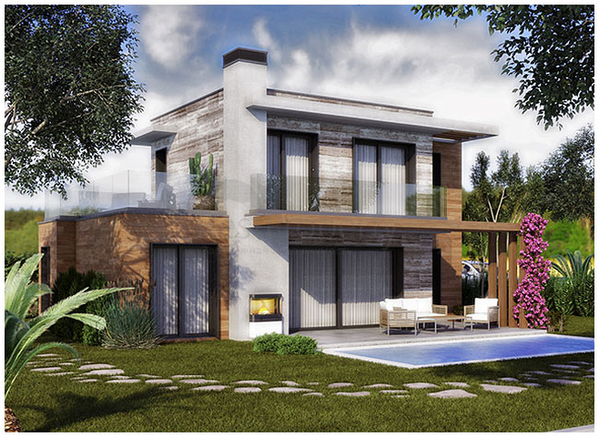 فلل عائلية -بتصميم انيق - في بودروم 