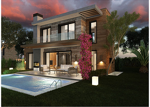 فلل عائلية -بتصميم انيق - في بودروم 