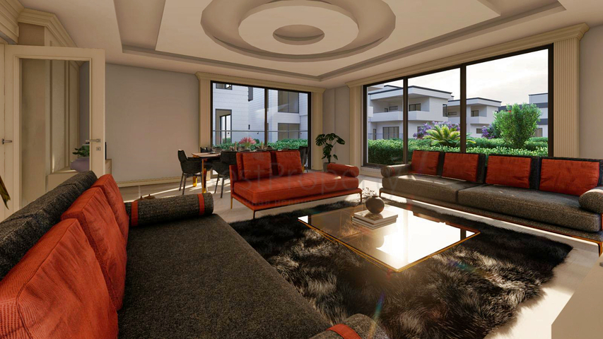 فلل جاهزة 3 + 1 و 5 + 1 في لارا انطاليا