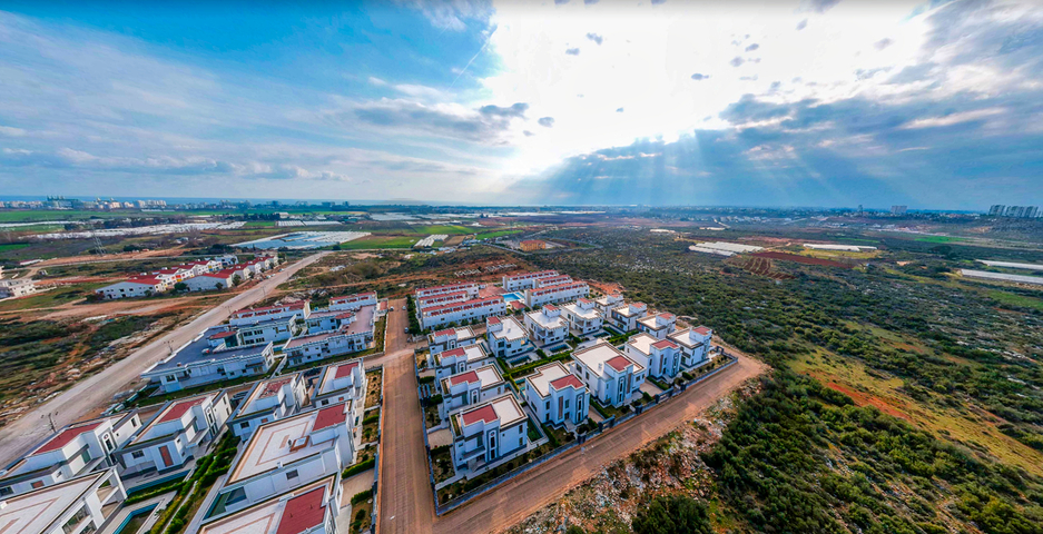 فلل جاهزة 3 + 1 و 5 + 1 في لارا انطاليا