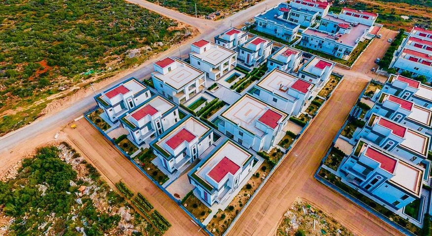 فلل جاهزة 3 + 1 و 5 + 1 في لارا انطاليا