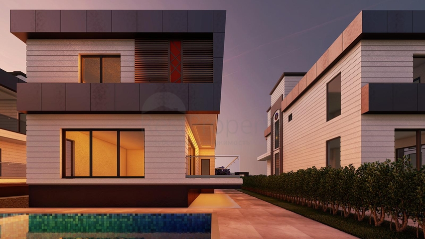 فلل جاهزة 3 + 1 و 5 + 1 في لارا انطاليا