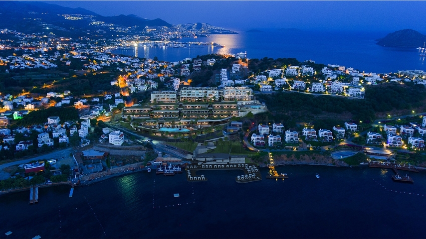 شقق بتصاميم متنوعة - اطلالة بحر -في بودروم 