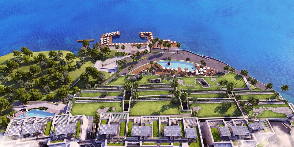 شقق بتصاميم متنوعة - اطلالة بحر -في بودروم 