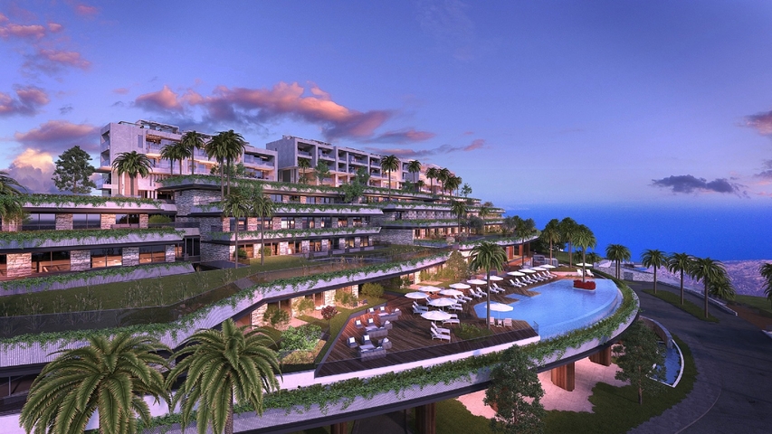 شقق بتصاميم متنوعة - اطلالة بحر -في بودروم 