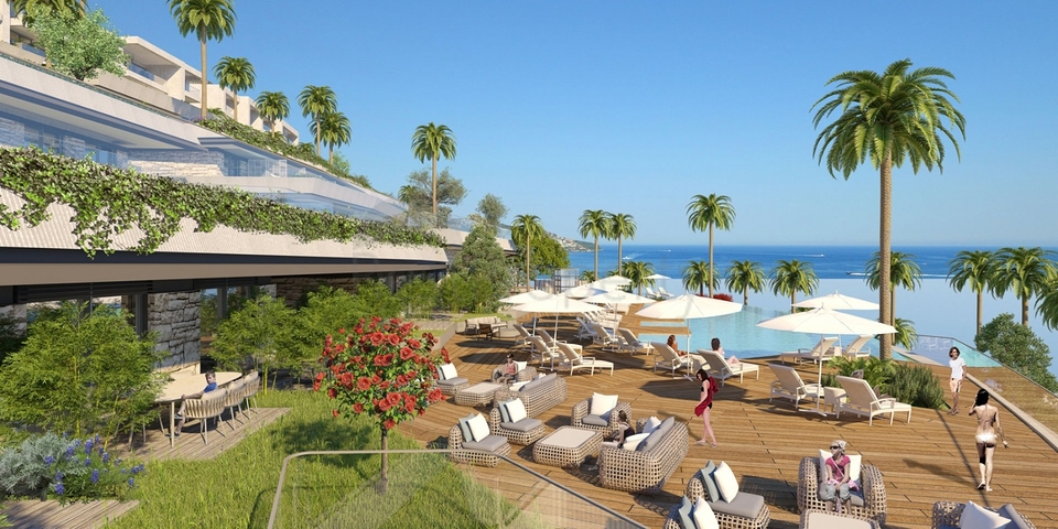 شقق بتصاميم متنوعة - اطلالة بحر -في بودروم 