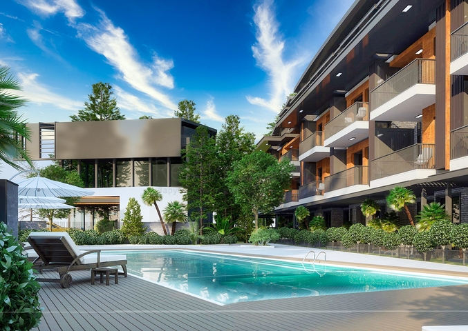 مجمع سكني في المرحلة النهائية من البناء في لارا