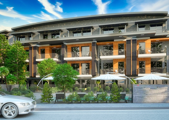 مجمع سكني في المرحلة النهائية من البناء في لارا