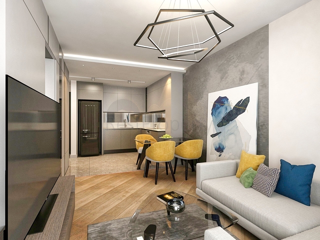 مجمع سكني في المرحلة النهائية من البناء في لارا