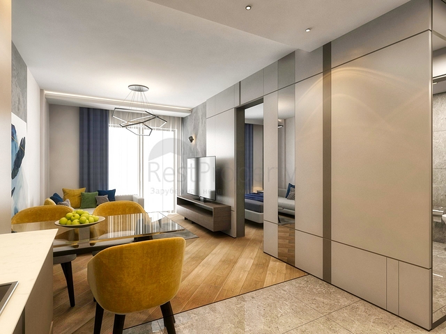 مجمع سكني في المرحلة النهائية من البناء في لارا