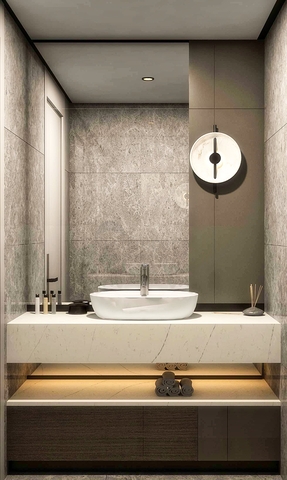 مجمع سكني في المرحلة النهائية من البناء في لارا