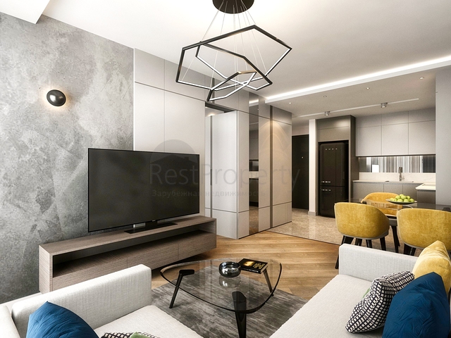 مجمع سكني في المرحلة النهائية من البناء في لارا