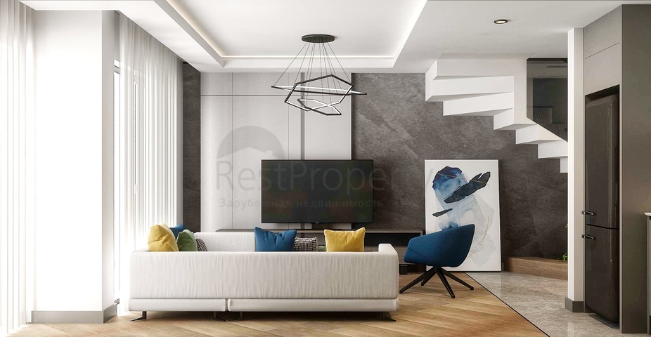 مجمع سكني في المرحلة النهائية من البناء في لارا