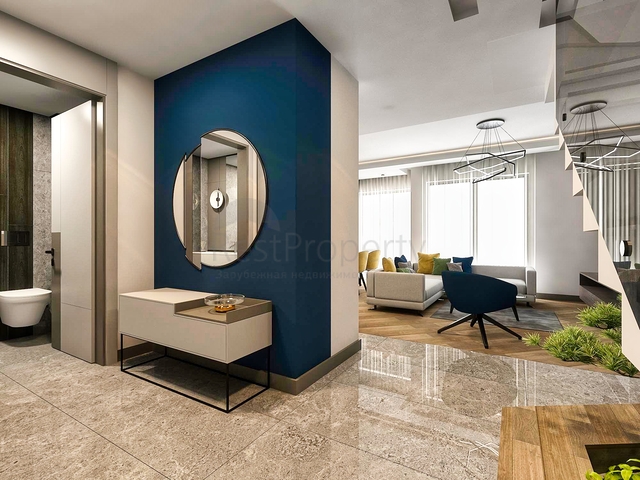 مجمع سكني في المرحلة النهائية من البناء في لارا